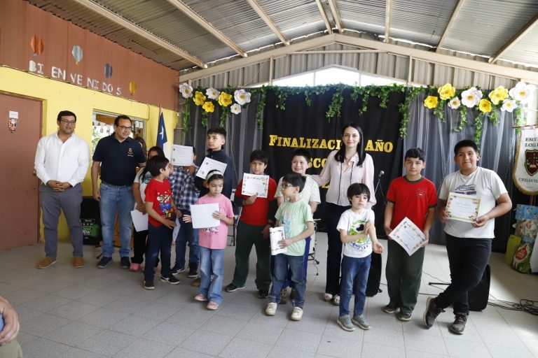 finalización de Año Escolar Escuela Llollinco