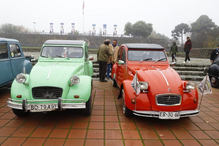 Día de los Patrimonios. Exposición autos antiguos