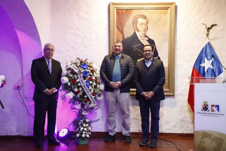 Homenaje al Libertador Club Aucas Rehue 19 Lautaro de Chillán