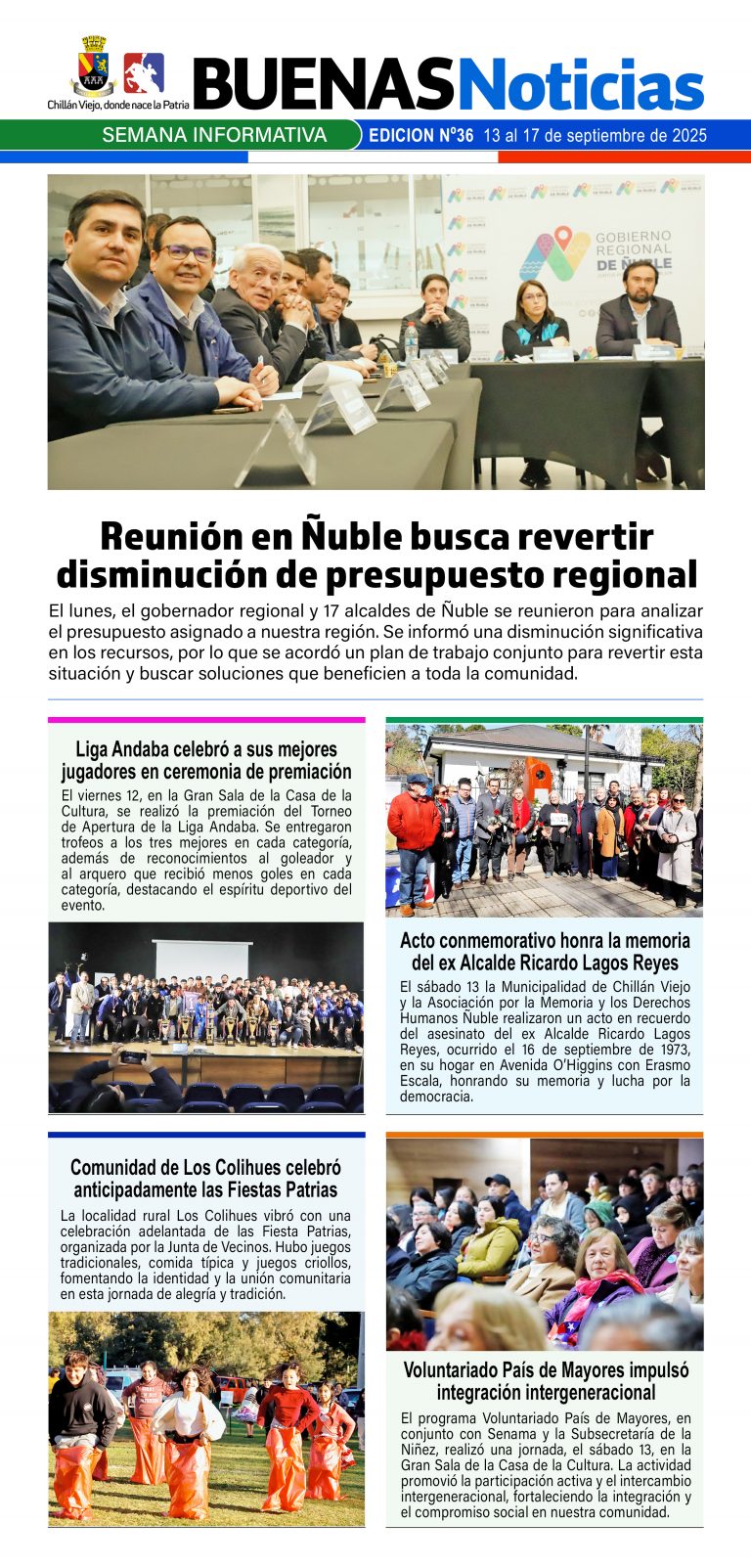BUENAS NOTICIAS Nº 36