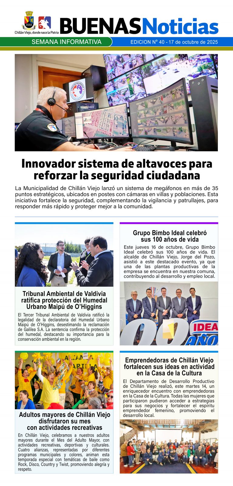 BUENAS NOTICIAS Nº 40