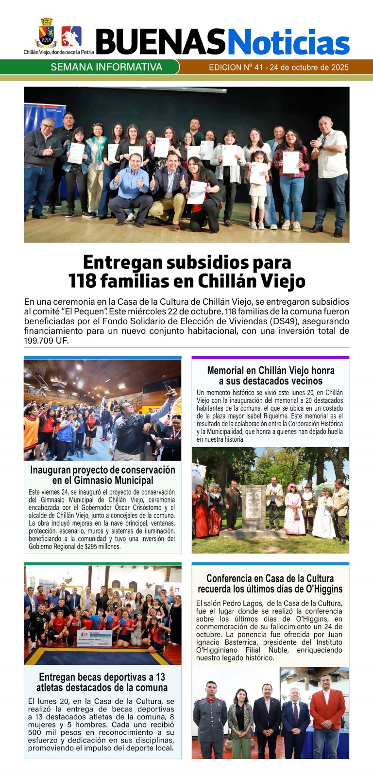 BUENAS NOTICIAS Nº 41