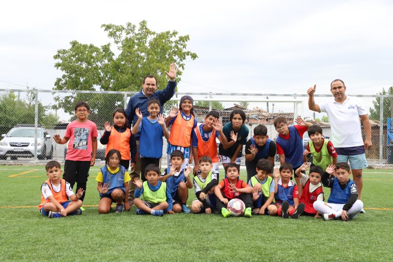 Taller de futbol Rucapequén