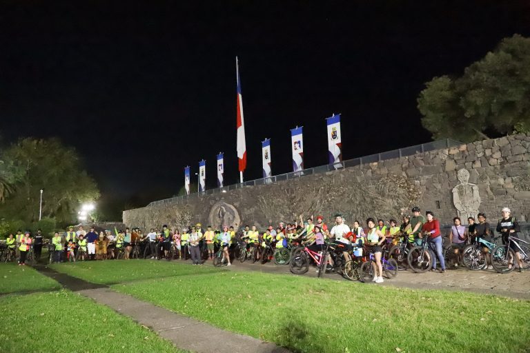 Cicletada Familiar, circuito murales Chillán, Chillán Viejo