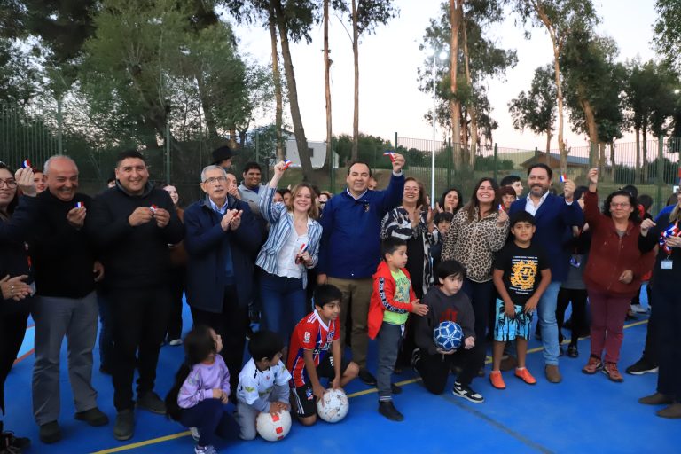 Inauguración Multicancha Villa Eduardo Frei