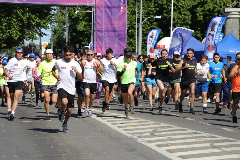 Cerca de 2 mil personas participaron en corrida familiar en Chillán Viejo