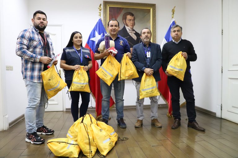 ISL entregó kit de protección personal a jóvenes y voluntarios chillanvejanos