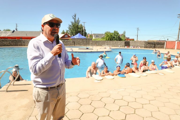 Chillán Viejo duplicó la oferta de cursos de natación 