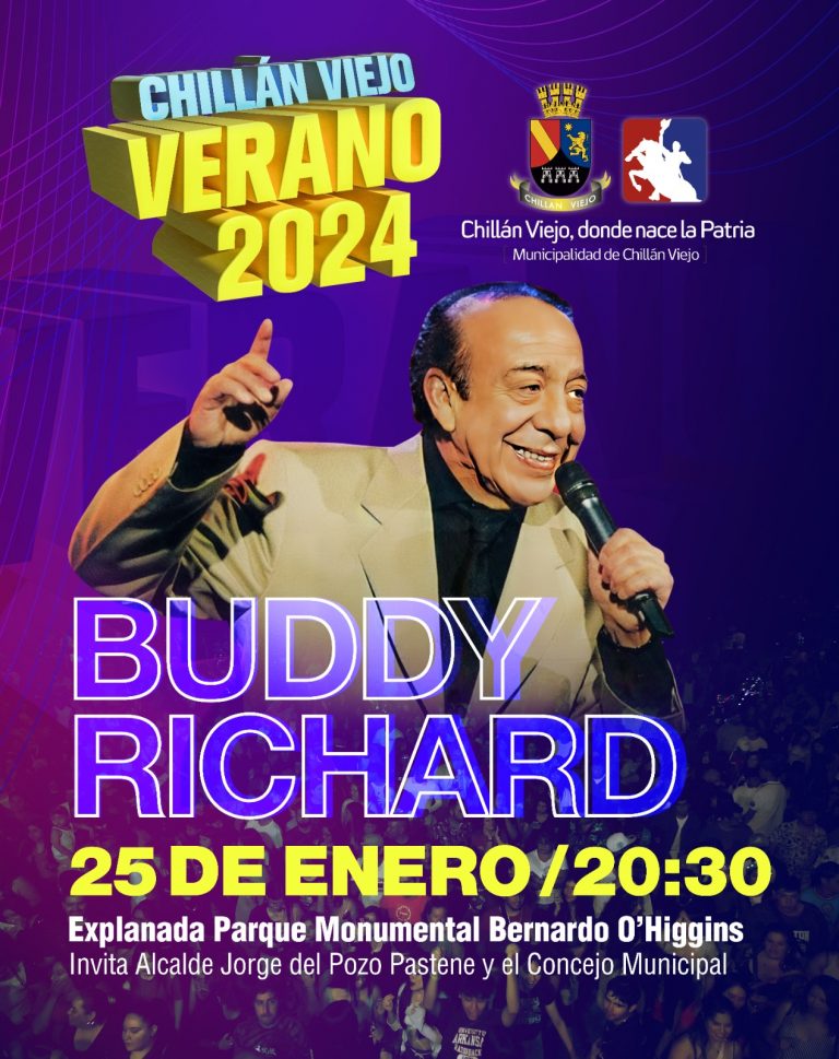 Chillán Viejo: Buddy Richard promete un show cargado de los mejores recuerdos de la Nueva Ola