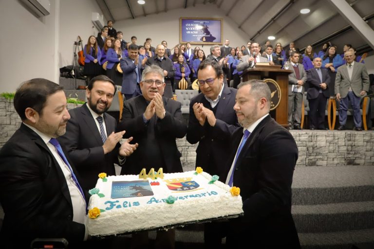 Mundo evangélico conmemoró los 444 años de fundación de la comuna