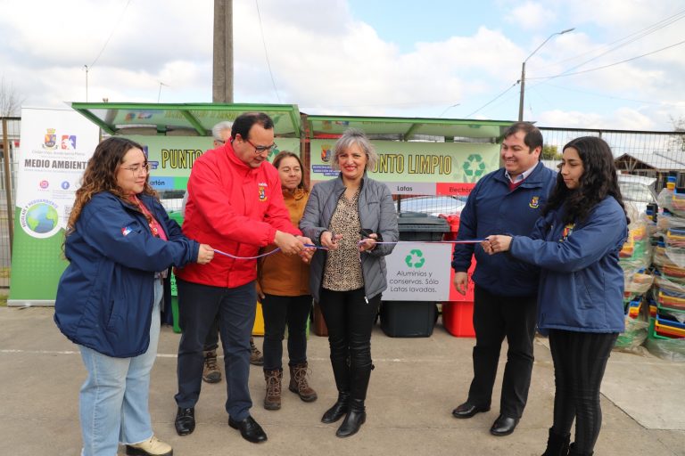 Inauguración Punto Verde Villa Los Colihues